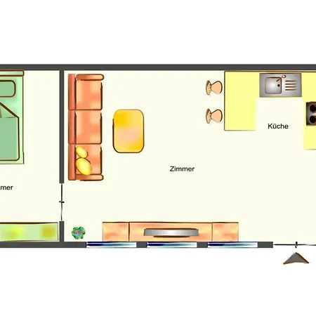 Apartment Bungalow 6 Lutow